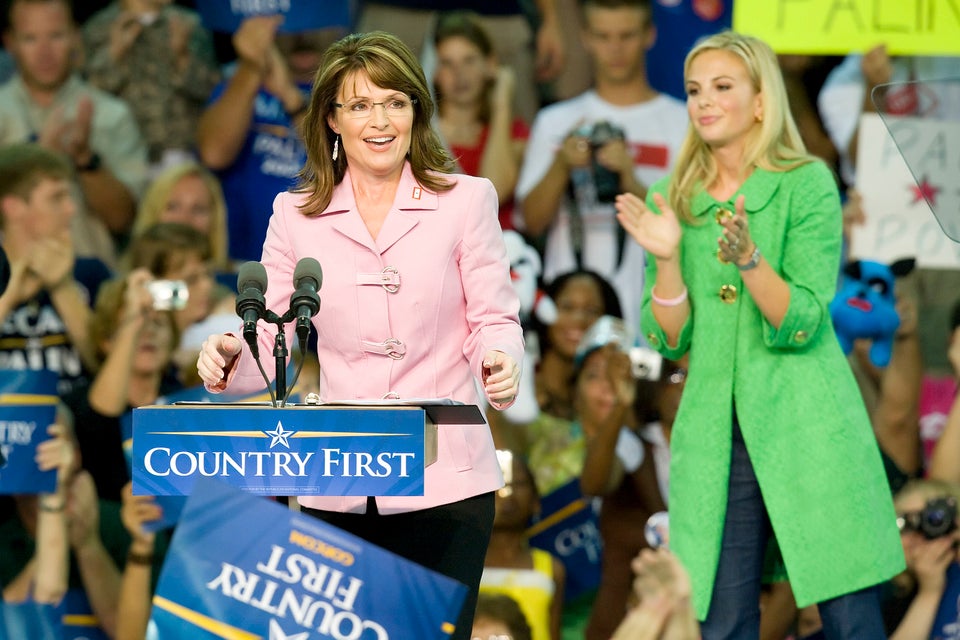 Governor Palin Attends Rally In Kissimee