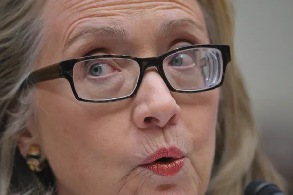 Hillary Clinton's special eyeglasses to stop 'double vision