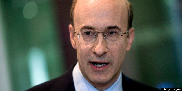 Kenneth Rogoff, Harvard University professor, speaks in Hong Kong, China, on Tuesday, July 6, 2010. China's property market is beginning a 'collapse' that will hit the nation's banking system, Rogoff said. Photographer: Jerome Favre/Bloomberg via Getty Images