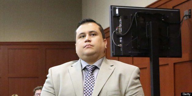 George Zimmerman, the accused shooter in the death of Trayvon Martin, appears in Seminole Circuit Court in Sanford, Florida, Thursday, June 6, 2013. (Joe Burbank/Orlando Sentinel/MCT via Getty Images)