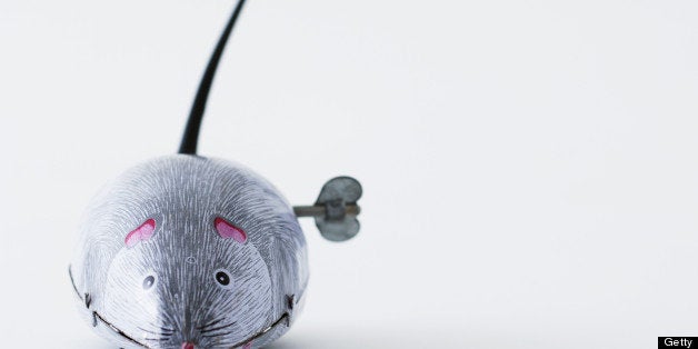 Wind-up mouse