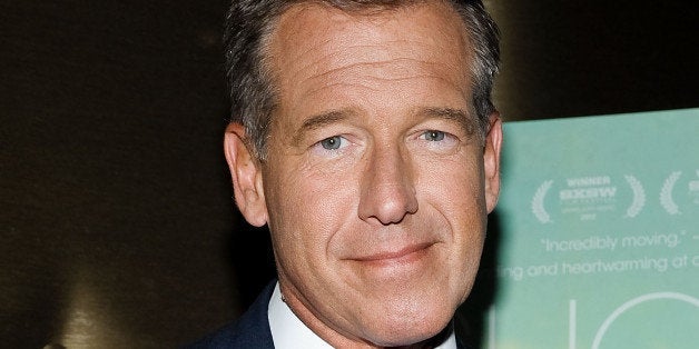 NEW YORK, NY - JULY 16: Brian Williams attends the 'Short Term 12' New York Special Screening at Dolby 88 Theater on July 16