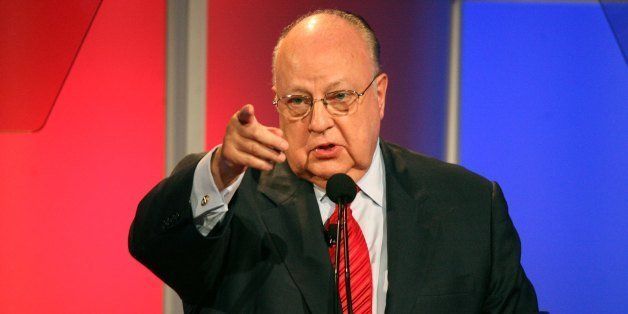 PASADENA, CA - JULY 24: Chairman & CEO, FOX News Roger Ailes from 'Fox News' speaks onstage during the 2006 Summer Television Critics Association Press Tour for the FOX Broadcasting Company at the Ritz-Carlton Huntington Hotel on July 24, 2006 in Pasadena, California. (Photo by Frederick M. Brown/Getty Images)
