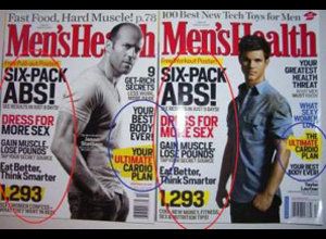 Men s Health Caught Re Using SAME COVER LINES From October 2007