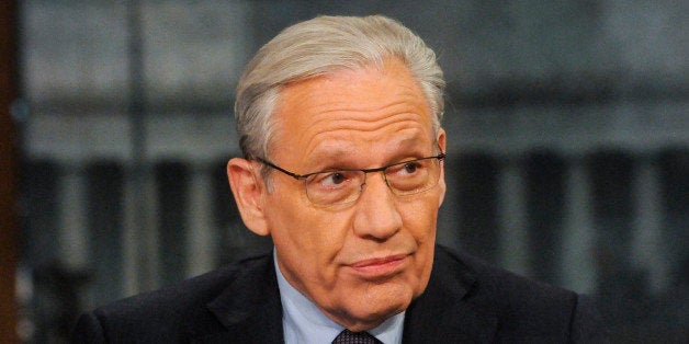 MEET THE PRESS -- Pictured: (l-r) Bob Woodward, Associate Editor, The Washington Post, appears on 'Meet the Press' in Washington, D.C., Sunday, NOV. 3, 2013. (Photo by: William B. Plowman/NBC/NBC NewsWire via Getty Images)