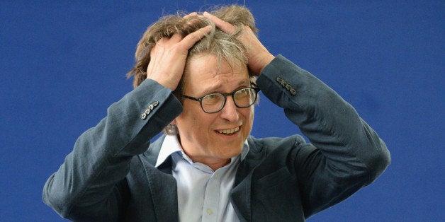 EDINBURGH, SCOTLAND - AUGUST 22: Alan Rusbridger, editor of the Guardian newspaper poses for a portrait at the Edinburgh International Book Festival on August 22, 2013 in Edinburgh,Scotland.. (Photo by Jeff J Mitchell/Getty Images)