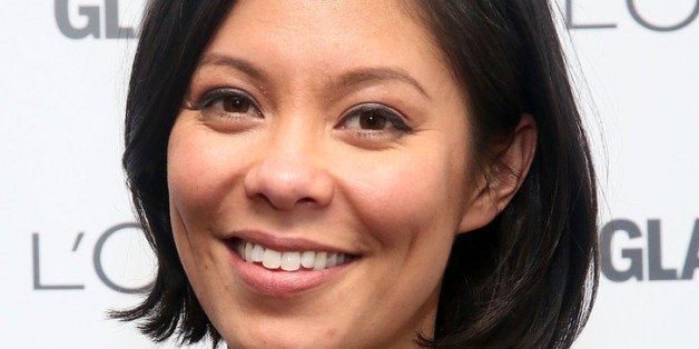 NEW YORK, NY - APRIL 03: MSNBC anchorwoman Alex Wagner attends the Glamour And L'Oreal Paris Celebration for the Top Ten Col