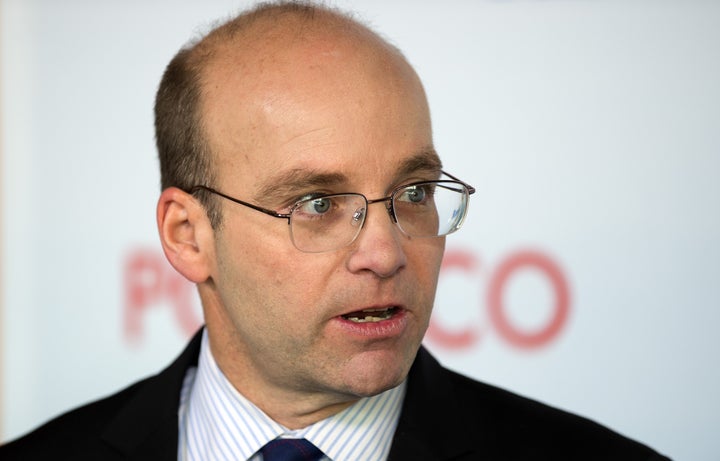 Politico Chief White House Correspondent Mike Allen talks during the Politico Playbook Breakfast at the Newseum in Washington, DC, November 28, 2012. AFP Photo/Jim WATSON (Photo credit should read JIM WATSON/AFP/Getty Images)