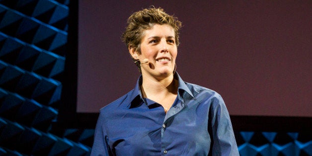 Sally Kohn at TED@NYC Talent Search - October 8, 2013, Joe's Pub, New York, NY. Photo: Ryan Lash