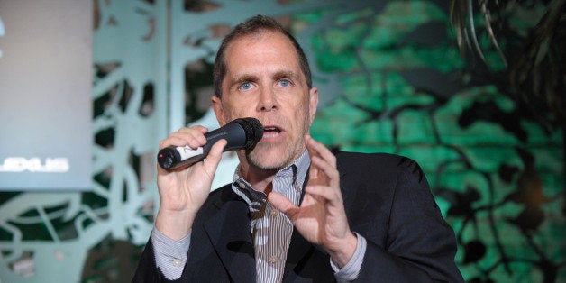 NEW YORK - JULY 27: Rolling Stone Executive Editor Eric Bates takes part in 'The Darker Side of Green' debate at The Bowery Hotel on July 27, 2010 in New York City. (Photo by Michael Loccisano/Getty Images)