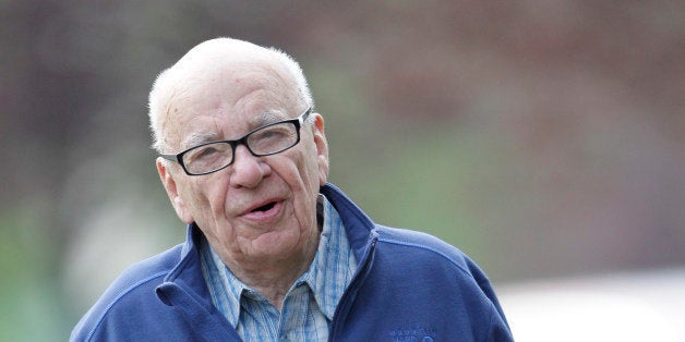 Media Mogul Rupert Murdoch at the Allen & Company Sun Valley Conference in Sun Valley, Idaho, Friday, July 13, 2012. (AP Photo/Paul Sakuma)