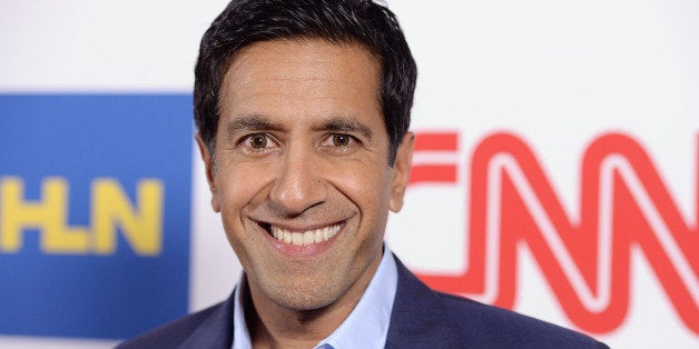 PASADENA, CA - JANUARY 10: Dr. Sanjay Gupta attends the CNN Worldwide All-Star Party At TCA at Langham Hotel on January 10, 2014 in Pasadena, California. (Photo by Michael Kovac/WireImage)