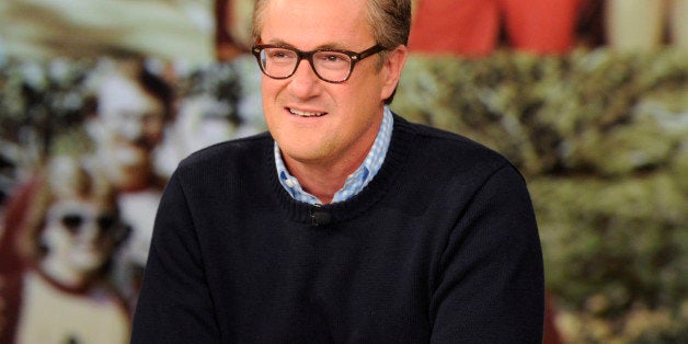 THE VIEW - Joe Scarborough is today's guest co-host. Guests include Mike Tyson (author, Undisputed Truth); Nick Cannon, Nelly and Kevin Hart ('Real Husbands of Hollywood'); the eliminated couple from ABC's 'Dancing with the Stars.' 'The View' airs Monday-Friday (11:00 am-12:00 pm, ET) on the ABC Television Network. (Photo by Jeff Neira/ABC via Getty Images)JOE SCARBOROUGH