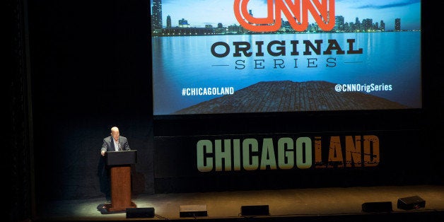 CHICAGO, IL - MARCH 04: President of CNN Jeff Zucker attends the 'Chicagoland' series premiere at Bank of America Theater on