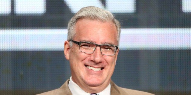 BEVERLY HILLS, CA - JULY 24: TV Personality Keith Olbermann speaks onstage during the Olbermann panel at the ESPN portion of the 2013 Summer Television Critics Association tour at the Beverly Hilton Hotel on July 24, 2013 in Beverly Hills, California. (Photo by Frederick M. Brown/Getty Images)