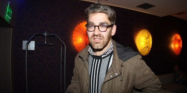 US journalist Simon Ostrovsky, who was abducted and held by pro-Kremlin rebels in east Ukraine this week, arrives in a hotel in the eastern Ukrainian city of Donetsk after being freed, on April 24, 2014. Ostrovsky told AFP he was freed today. Simon Ostrovsky, who works for the online outlet VICE News, said that he was fine, although he had been beaten after being grabbed late on April 14 in the flashpoint town of Slavyansk and was initially kept tied up and blindfolded. AFP PHOTO/ ALEXANDER KHUDOTEPLY (Photo credit should read Alexander KHUDOTEPLY/AFP/Getty Images)