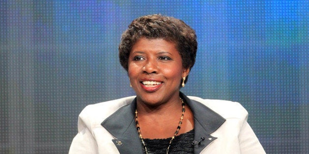 LOS ANGELES, CA - JULY 22: Gwen Ifill, Washington Week, PBS NewsHour speaks onstage at the 'PBS Election Coverage' panel during day 2 of the PBS portion of the 2012 Summer TCA Tour held at the Beverly Hilton Hotel on July 22, 2012 in Los Angeles, California. (Photo by Frederick M. Brown/Getty Images)