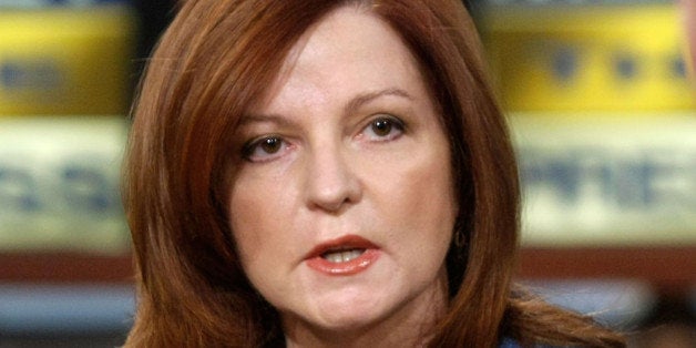 WASHINGTON - MAY 25: New York Times columnist Maureen Dowd speaks during a taping of 'Meet the Press' at the NBC studios May 25, 2008 in Washington, DC. Dowd discussed topics related to the presidential election in November, 2008. (Photo by Alex Wong/Getty Images for Meet the Press)