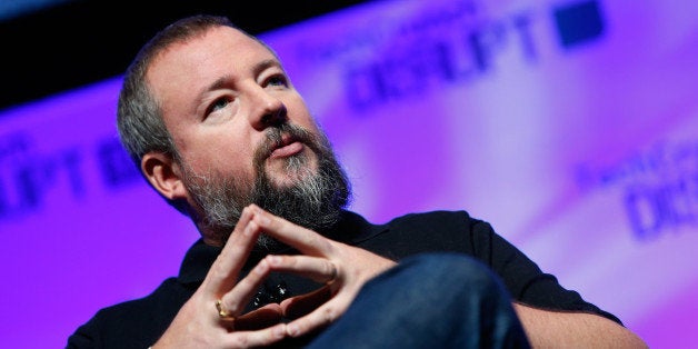 NEW YORK, NY - MAY 05: Co-founder and CEO of VICE. Shane Smith speaks at TechCrunch Disrupt NY 2014 - Day 1 on May 5, 2014 i
