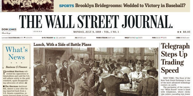 The Wall Street Journal - The front page of The Wall Street