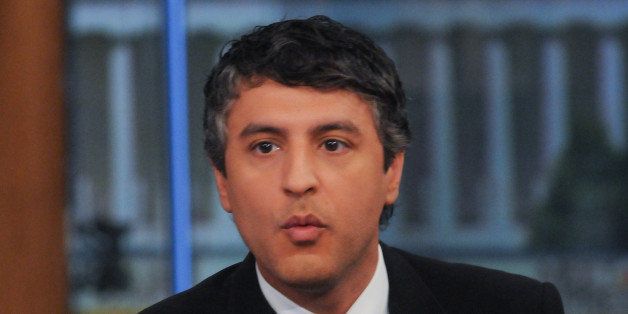 MEET THE PRESS -- Pictured: Reza Aslan, Author, 'No god but God: The Origins, Evolution and the Future of Islam' appears on 'Meet the Press' in Washington, D.C., Sunday, September 12, 2010. (Photo by William B. Plowman/NBC/NBCU Photo Bank via Getty Images)