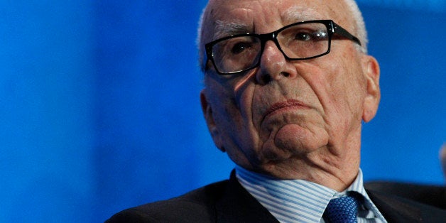 Rupert Murdoch, chairman and chief executive officer of News Corp., listens at the annual Milken Institute Global Conference in Beverly Hills, California, U.S., on Monday, April 29, 2013. The conference brings together hundreds of chief executive officers, senior government officials and leading figures in the global capital markets for discussions on social, political and economic challenges. Photographer: Jonathan Alcorn/Bloomberg via Getty Images