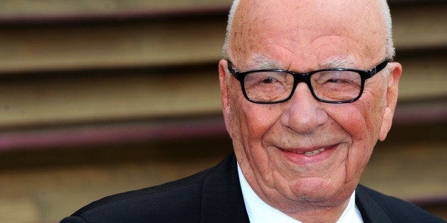 WEST HOLLYWOOD, CA - MARCH 02: Newscorp Chairman Rupert Murdoch attends the 2014 Vanity Fair Oscar Party hosted by Graydon C