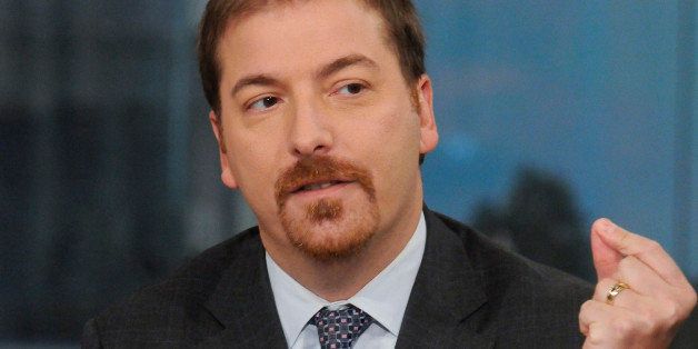 MEET THE PRESS -- Pictured: Chuck Todd, Political Director, NBC News, appears on 'Meet the Press' in Washington, D.C., Sunday, Dec. 11, 2011. (Photo by William B. Plowman/NBC/NBCU Photo Bank via Getty Images)