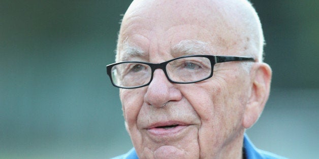 SUN VALLEY, ID - JULY 09: Rupert Murdoch, chairman of News Corp., arrives for the morning session at the Allen & Company Sun