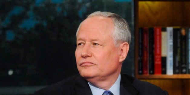 MEET THE PRESS -- Pictured: (l-r) Robert Gibbs, Former White House Press Secretary, left, and Bill Kristol, Editor, Weekl