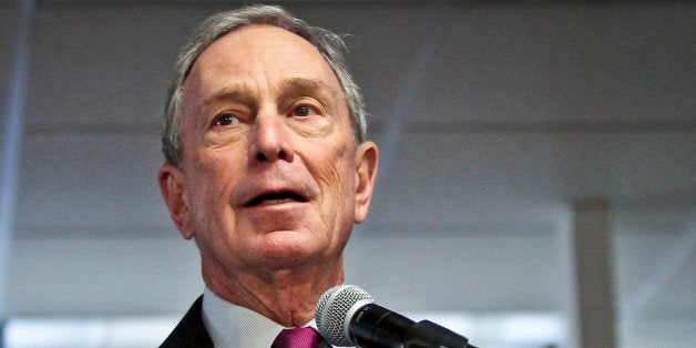 FILE - In this Dec. 18, 2013, file photo, Mayor Michael Bloomberg speaks in New York. The former New York mayor was the No. 4