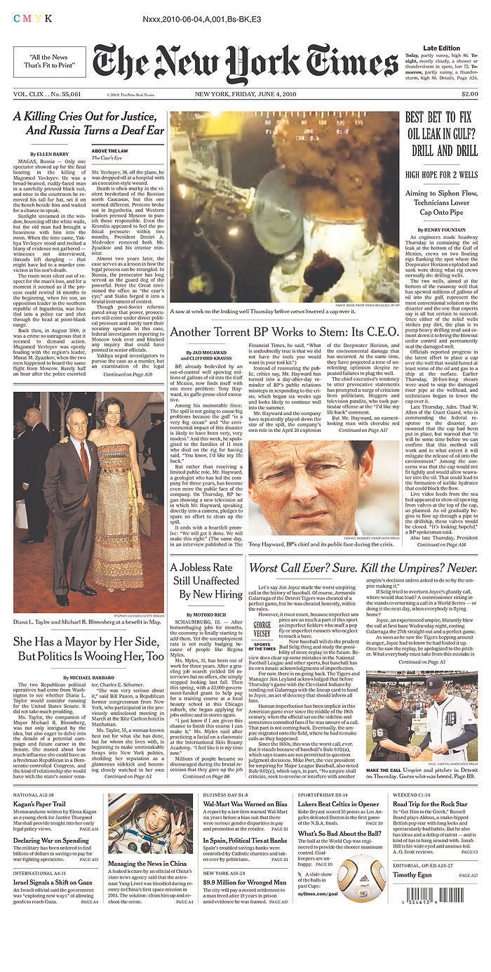 New York Times Circulation Holding Up Against WSJ Assault CEO