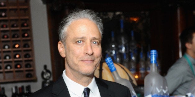 TORONTO, ON - SEPTEMBER 08: Director/Producer/Actor Jon Stewart at the 'Rosewater' premiere party hosted by GREY GOOSE vodka and Soho House Toronto during TIFF on September 8, 2014 in Toronto, Canada. (Photo by Stefanie Keenan/Getty Images for GREY GOOSE Vodka)