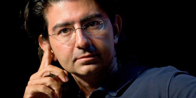 UNITED STATES - JUNE 13: Pierre Omidyar, founder and chairman of the board of eBay, speaks at the eBay Developer's Conference in Boston, Massachusetts, Wednesday, June 13, 2007. (Photo by Jb Reed/Bloomberg via Getty Images)
