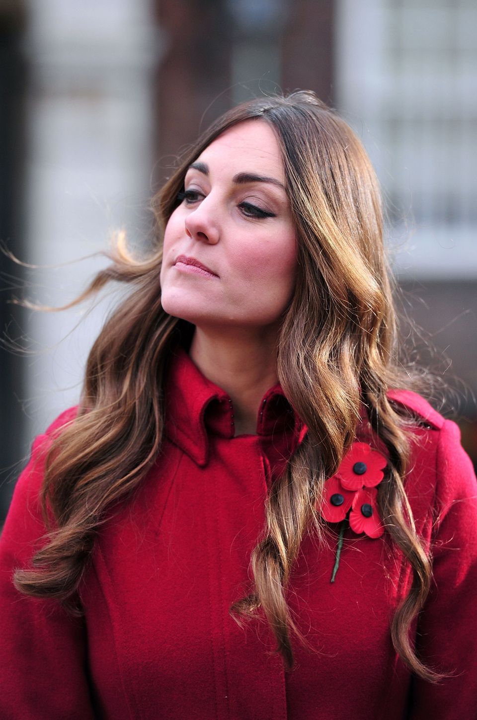 William and Kate join poppy sellers
