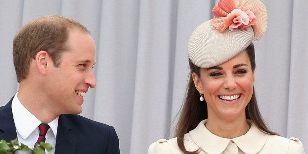 Attending a ceremony to commemorate the centenary of the start of the First World War, Britain's Duke and Duchess of Cambridge, at the Cointe Inter-allied Memorial, Liege, Belgium, commemorating the 100th anniversary of the start of the First World War, Monday Aug. 4, 2014. The ceremony pays homage to the victims of the First World War, both soldiers and civilians, from Belgium and abroad, who lost their lives on Belgian soil. (AP Photo / Chris Jackson, Pool)