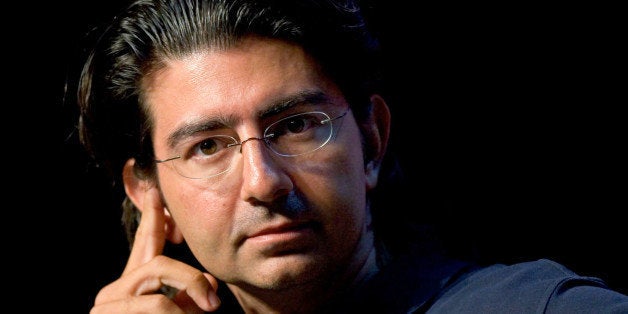 UNITED STATES - JUNE 13: Pierre Omidyar, founder and chairman of the board of eBay, speaks at the eBay Developer's Conference in Boston, Massachusetts, Wednesday, June 13, 2007. (Photo by Jb Reed/Bloomberg via Getty Images)