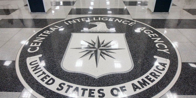 UNITED STATES - SEPTEMBER 18: The seal of the Central Intelligence Agency is displayed in the foyer of the original headquarters building in Langley, Virginia, U.S., on Friday, Sept. 18, 2009. CIA Director Leon Panetta said this week he never contemplated resigning over a newly begun Justice Department inquiry into tactics used during interrogations of terrorist suspects. (Photo by Andrew Harrer/Bloomberg via Getty Images)