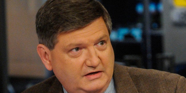 MEET THE PRESS -- Pictured: (l-r) James Risen, National Security Reporter, New York Times, appears on 'Meet the Press' in Washington, D.C., Sunday, June 16, 2013. (Photo by: William B. Plowman/NBC/NBC NewsWire via Getty Images)