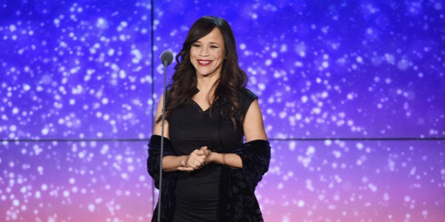 NEW YORK, NY - NOVEMBER 18: Rosie Perez speaks onstage during the 2014 CNN Heroes: An All Star Tribute at American Museum of Natural History on November 18, 2014 in New York City. 25214_002_1303.JPG (Photo by Dimitrios Kambouris/WireImage for CNN)