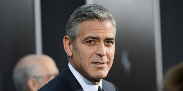 FILE - In this Oct. 1, 2013 file photo, actor George Clooney attends the premiere of "Gravity" at the AMC Lincoln Square Thea