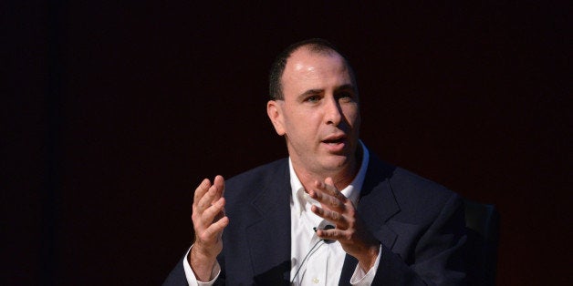 NEW YORK, NY - OCTOBER 18: Daily Columnist at nymag.com Jonathan Chait speaks during the Coming Republican Crack-Up Panel at