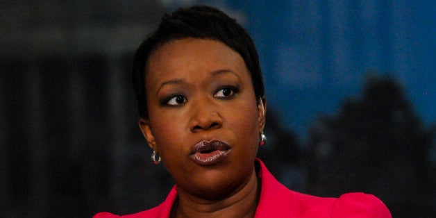 MEET THE PRESS -- Pictured: (l-r) â Joy-Ann Reid, MSNBC Contributor, appears on 'Meet the Press' in Washington, D.C., Sunday, May 5, 2013. (Photo by: William B. Plowman/NBC/NBC NewsWire via Getty Images)