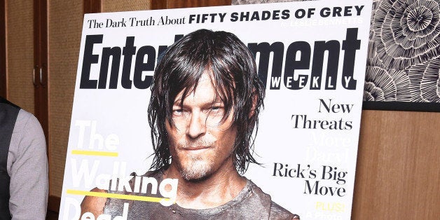 NEW YORK, NY - FEBRUARY 10: Norman Reedus attends an intimate dinner hosted by Entertainment Weekly to celebrate the magazin