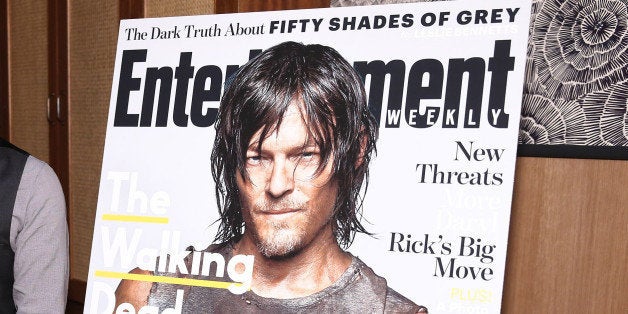 NEW YORK, NY - FEBRUARY 10: Norman Reedus attends an intimate dinner hosted by Entertainment Weekly to celebrate the magazines 'The Walking Dead' cover story on February 10, 2015 in New York City. (Photo by Neilson Barnard/Getty Images for Entertainment Weekly)