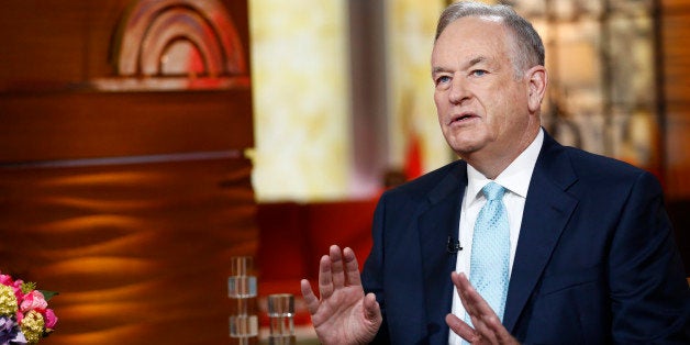 TODAY -- Pictured: Bill O'Reilly appears on NBC News' 'Today' show -- (Photo by: Peter Kramer/NBC/NBC NewsWire via Getty Images)