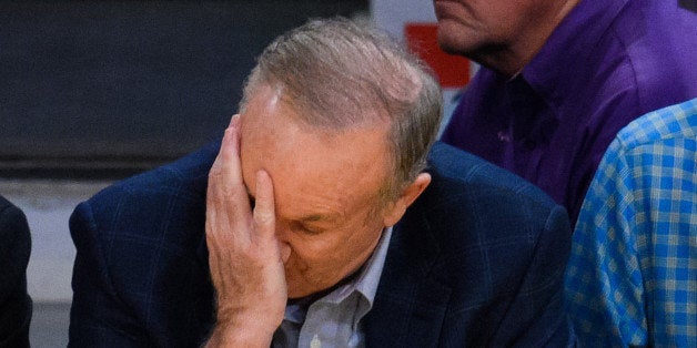 LOS ANGELES, CA - FEBRUARY 10: Bill O'Reilly attends a basketball game between the Denver Nuggets and the Los Angeles Lakers