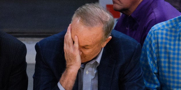 LOS ANGELES, CA - FEBRUARY 10: Bill O'Reilly attends a basketball game between the Denver Nuggets and the Los Angeles Lakers at Staples Center on February 10, 2015 in Los Angeles, California. (Photo by Noel Vasquez/GC Images)