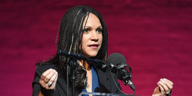 NEW YORK, NY - JANUARY 18: Melissa V. Harris-Perry, Host, MSNBC's 'Melissa Harris-Perry' at The Apollo Theater on January 18, 2015 in New York City. (Photo by Shahar Azran/WireImage)