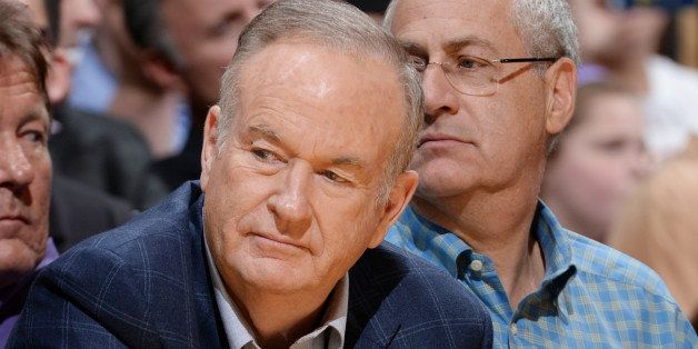 LOS ANGELES, CA - FEBRUARY 10: Bill O'Reilly attends a game between the Denver Nuggets and Los Angeles Lakers at STAPLES Center on February 10, 2015 in Los Angeles, California. NOTE TO USER: User expressly acknowledges and agrees that, by downloading and/or using this Photograph, user is consenting to the terms and conditions of the Getty Images License Agreement. Mandatory Copyright Notice: Copyright 2015 NBAE (Photo by Andrew D. Bernstein/NBAE via Getty Images)